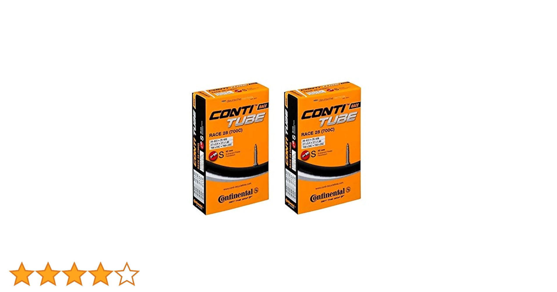 Continental GrandSpor Race 700x28C　チューブ付 Amazon | Continental Race 28ライト 700x20-25c 自転車インナー